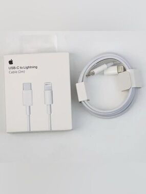 Apple White Lightning to USB-C Cable